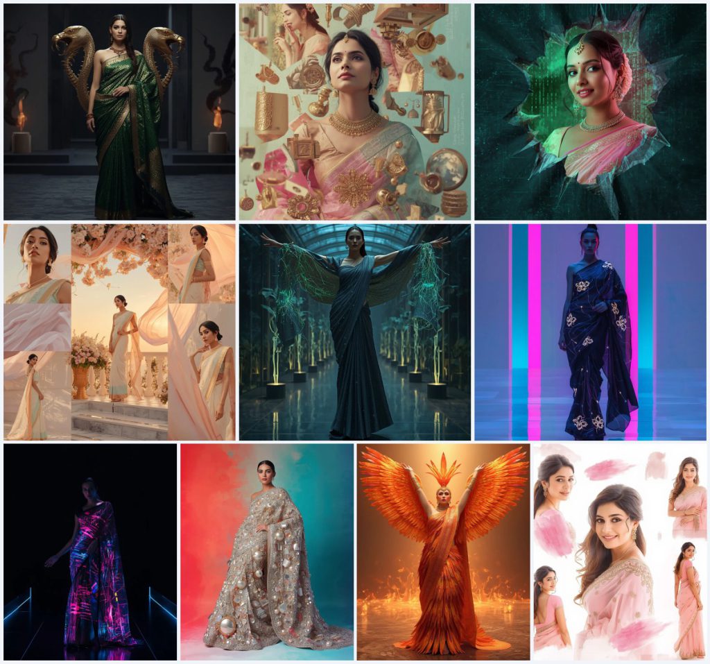Best 10 Respected Saree AI Prompts for Elegant Teacher’s Day Photography | prompt for Gemini AI girl modern saree