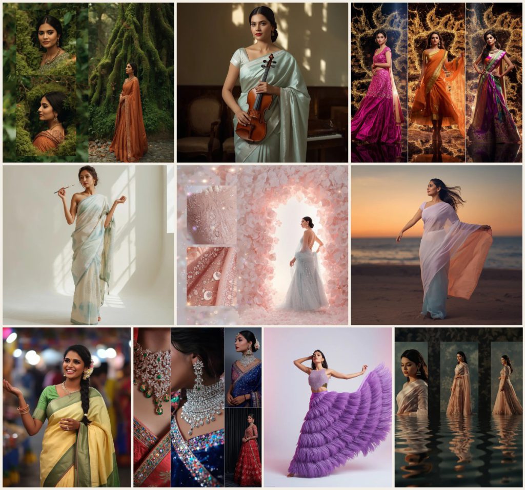 Top 10 Maroon Bridal Saree AI Prompts for Timeless Wedding Portraits